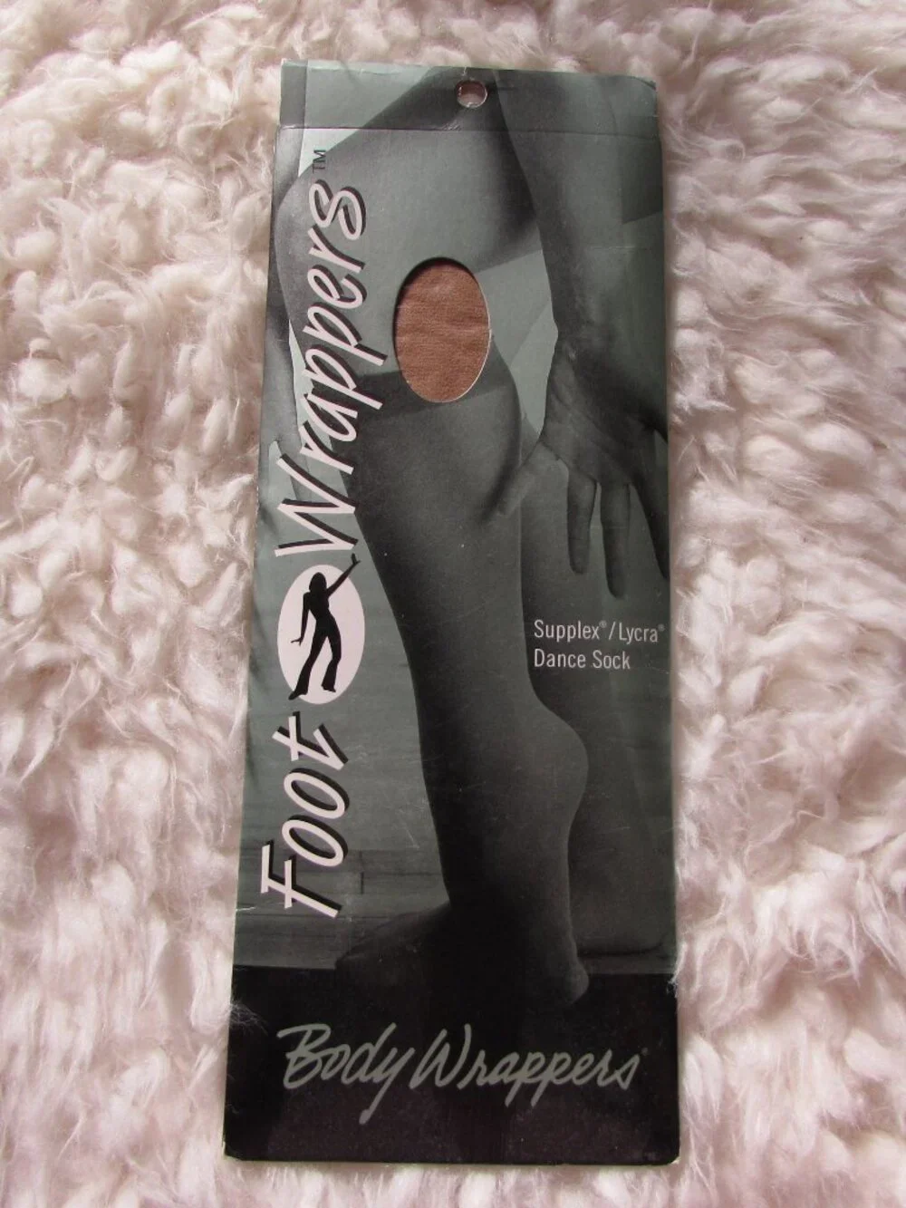 Foot Wrappers Style A70 Suntan Knee Tights Supplex Lycra Dance Socks One Size
